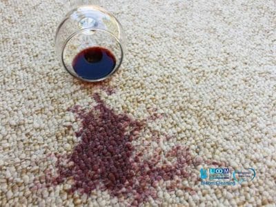 Moquette macchiata come intervenire