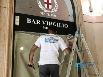 Pulizia vetrate Milano