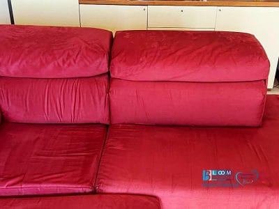 Lavaggio divano in microfibra